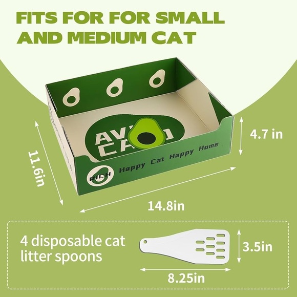 Disposable cat litter box - Picture 5 of 6